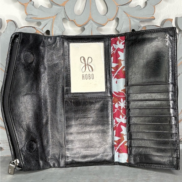 HOBO Black Leather Clutch - Picture 9 of 13